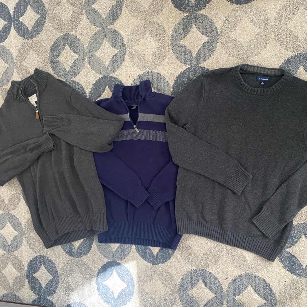 3 Men’s sweaters